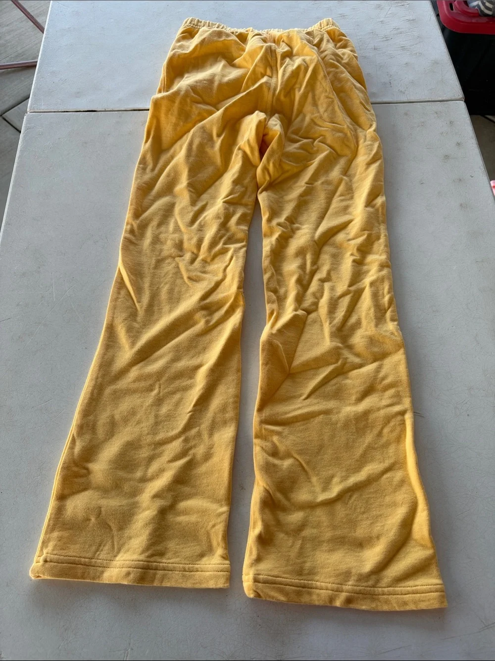 Gymboree Yellow Sunflower Embroidered Sweatpants